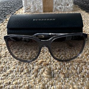 Burberry Gray Gradient Sunglasses